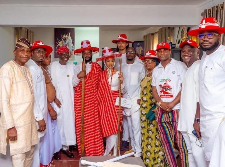 Seyi Tinubu Installed as Okanlomo of Lagos by Oba Akiolu