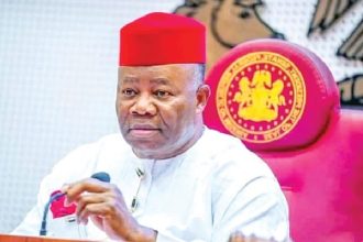 Akpabio Blames Opposition for Insecurity