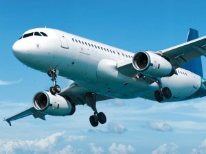 File photo of air travel