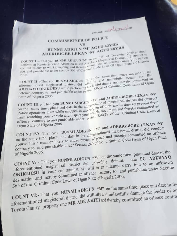 Ogun NUJ Secretary Remanded Over Alleged Kidnapping Of Policeman