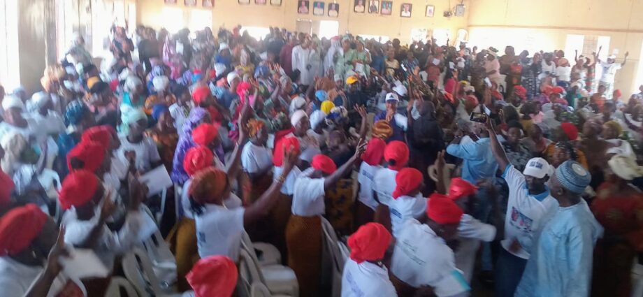 APC Women in Kagoro Endorse Tinubu, Uba Sani