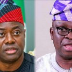 Oyo State Governor Seyi Makinde and former Ekiti State Governor Ayodele Fayose