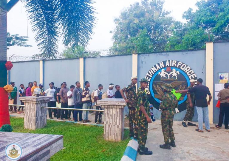 20,000 Applicants Sit NAF Recruitment Aptitude Test