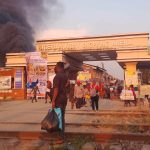 Fire Guts Army Arena Market in Oshodi Again
