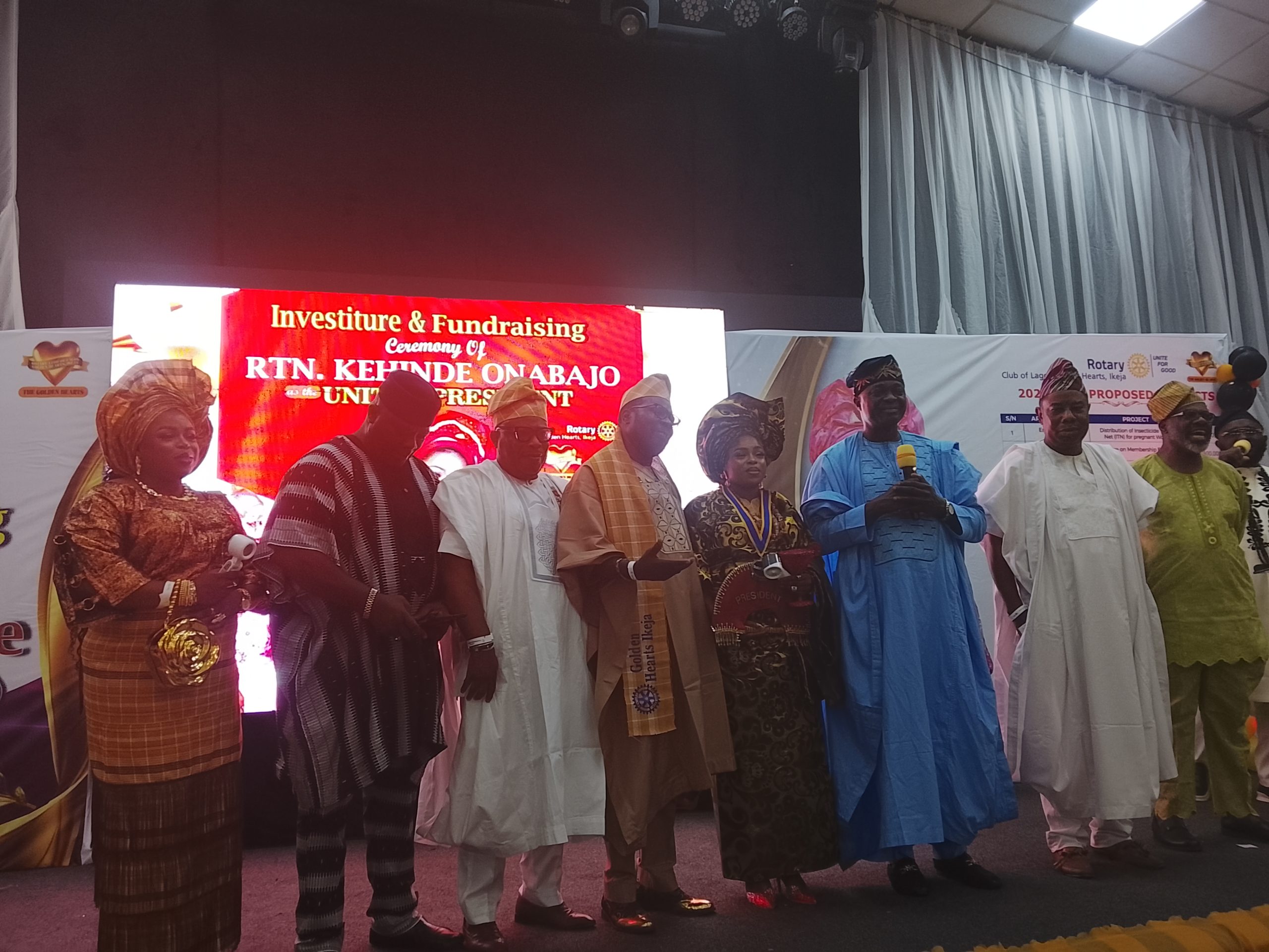 Lagos Golden Hearts Hosts Vibrant Investiture, Fundraising Gala