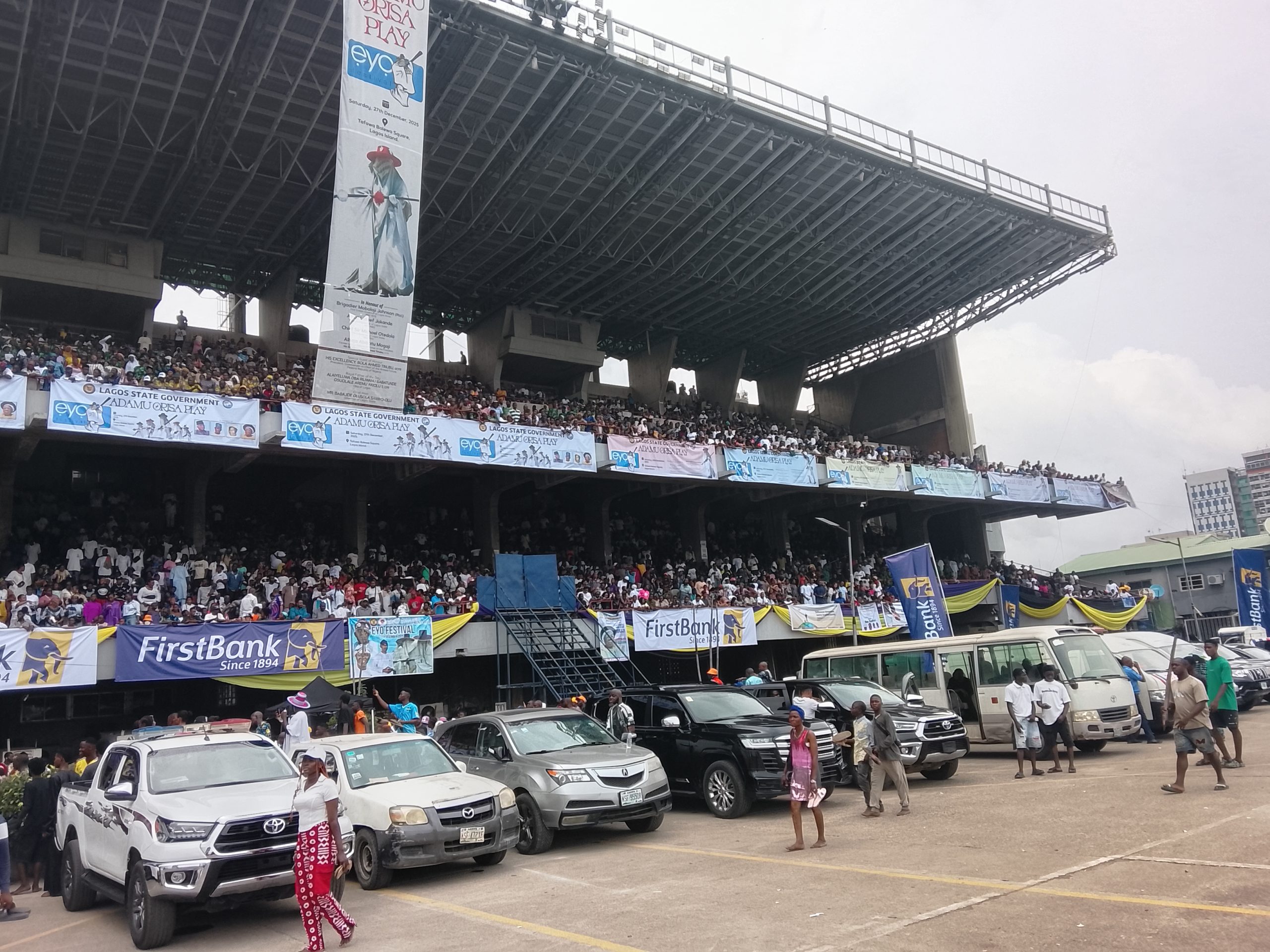 Lagos Shines as Eyo Festival Returns to TBS
