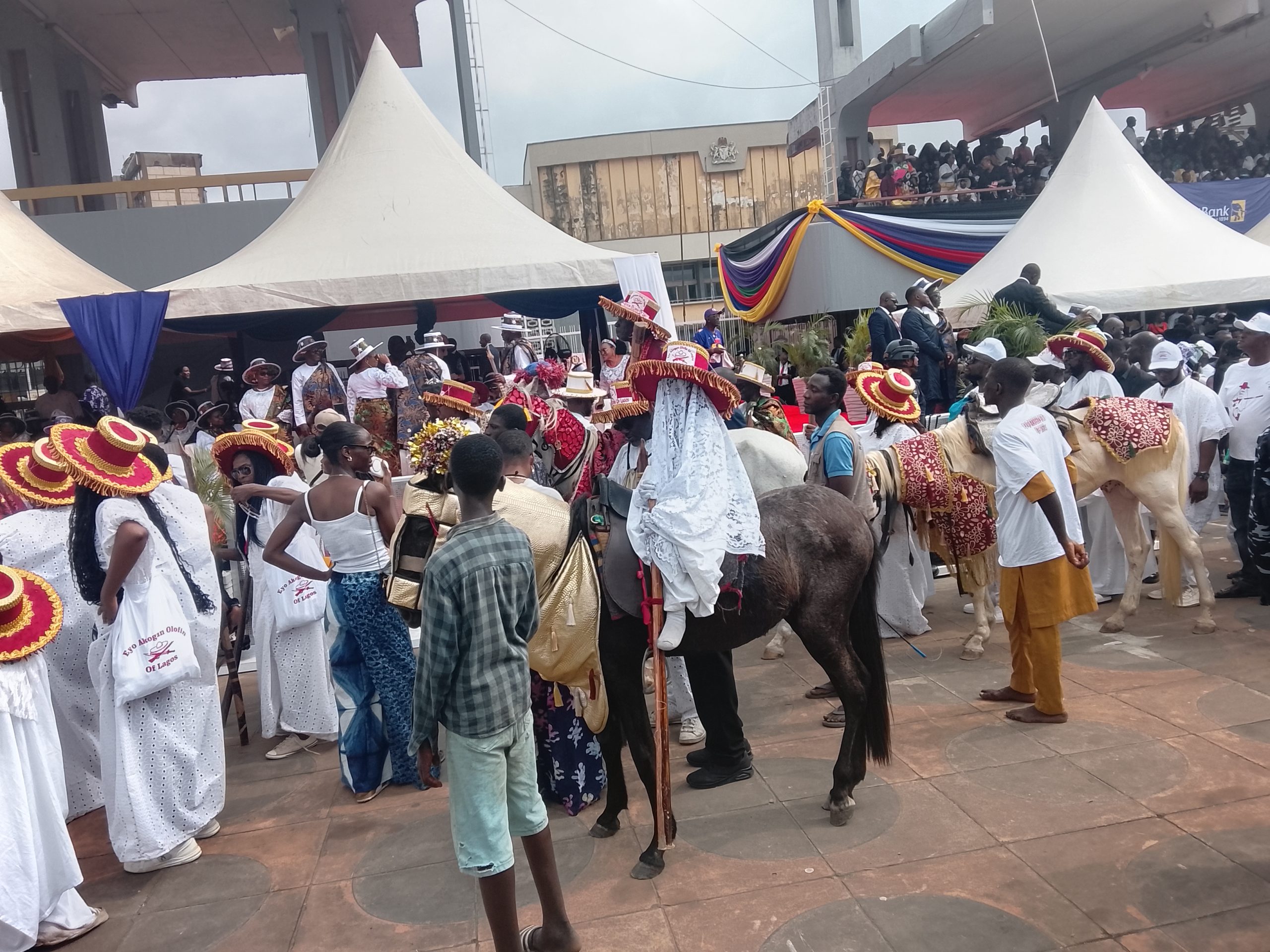 Lagos Shines as Eyo Festival Returns to TBS