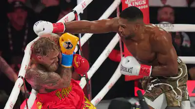Anthony Joshua Knocks Out Jake Paul