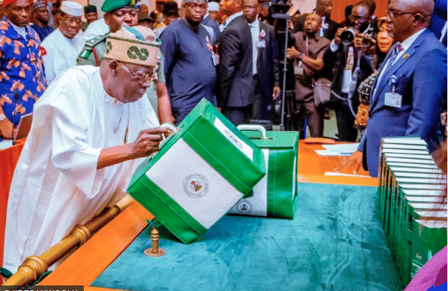 Tinubu Present 2026 Budget