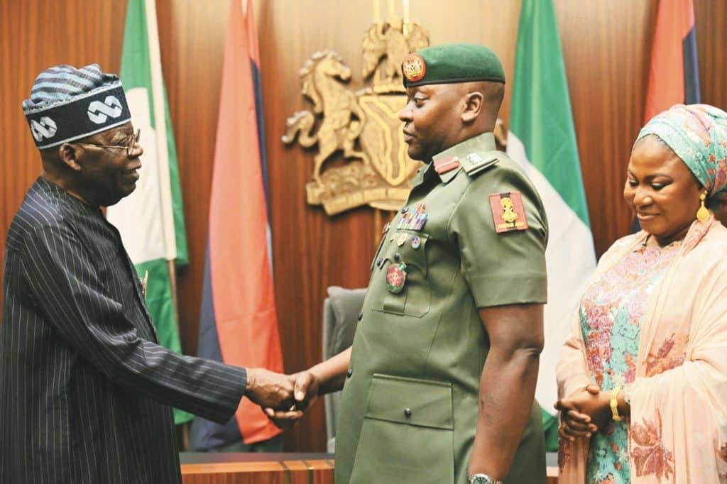 Tinubu ADC To Brigadier General