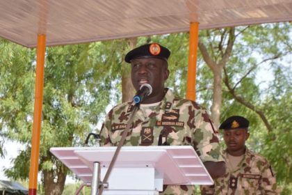 COAS Addresses Troops in Sokoto