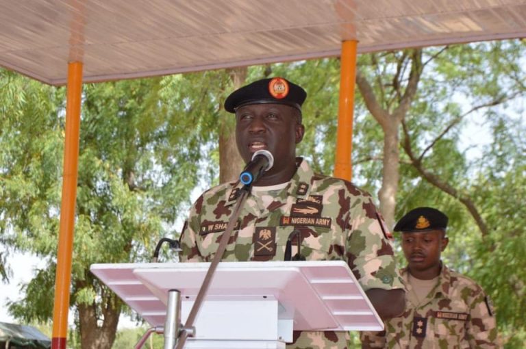 COAS Addresses Troops in Sokoto
