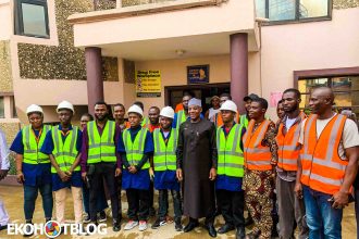 Alausa Visits Lagos T-VET Centre