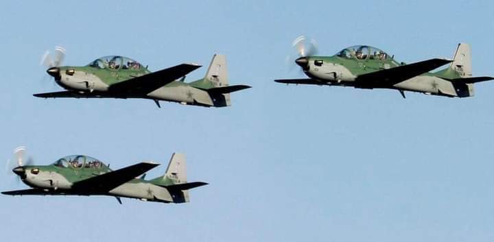 NAF Destroys Terrorist Logistics