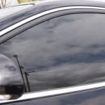 An illustrative image of tinted car glass