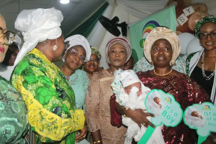 Sanwo-Olu’s Wife Marks Arrival of Lagos’ First Babies of 2026