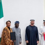 President Bola Tinubu and UAE president, Mohamed bin Zayed Al Nahyan, witnessed signing of the agreement