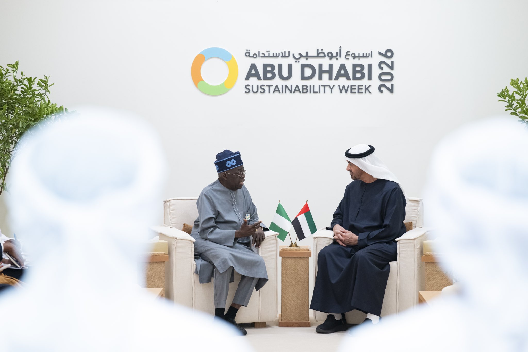 President Bola Tinubu and UAE president, Mohamed bin Zayed Al Nahyan, witnessed signing of the agreement