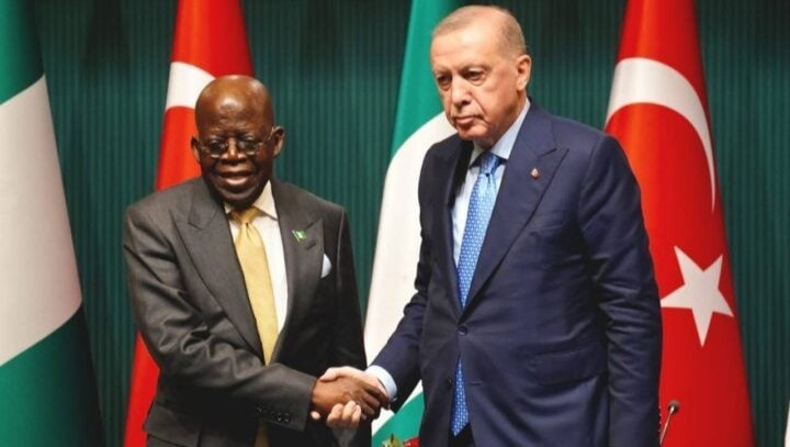 President Bola Tinubu and Turkish President Recep Tayyip Erdoğan