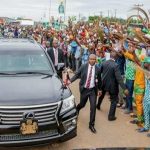 File photo of a government convoy