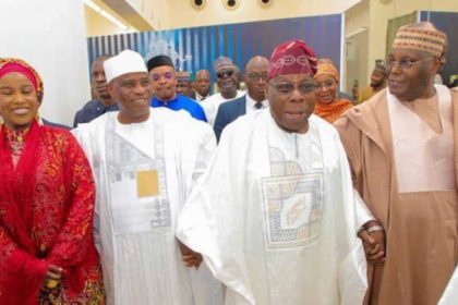 Obasanjo, Atiku Lead Leaders at Tambuwal Colloquium