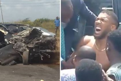 Driver’s Son Anthony Joshua Crash