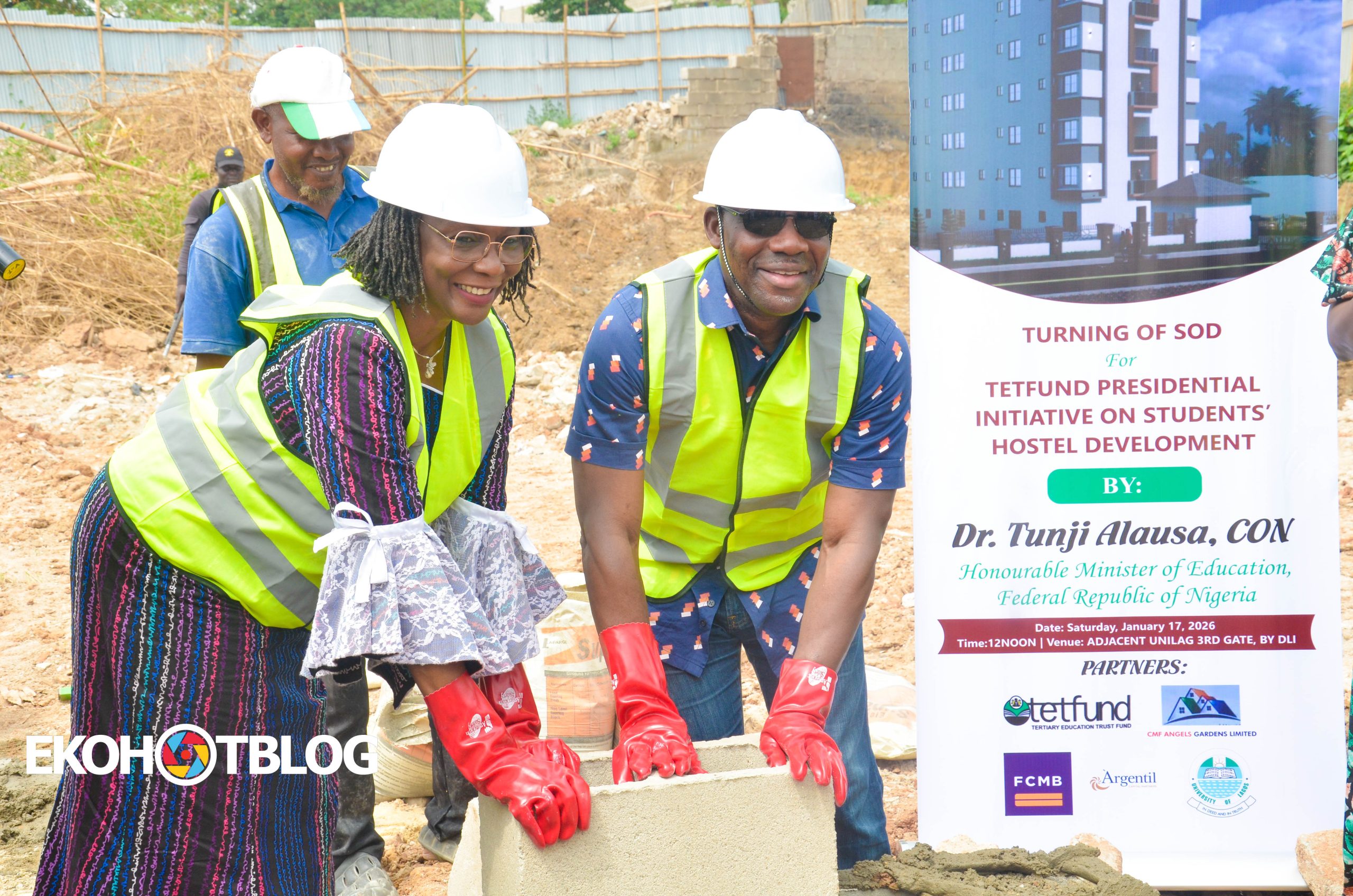 VC Ogunsola Hails TETFund UNILAG Hostel Project