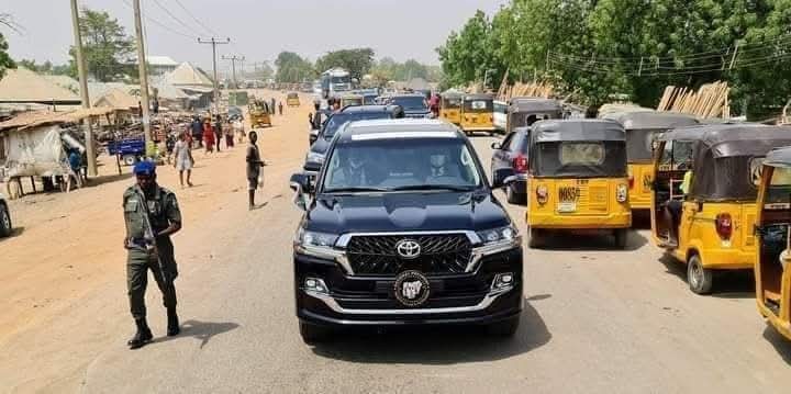 File photo of a government convoy