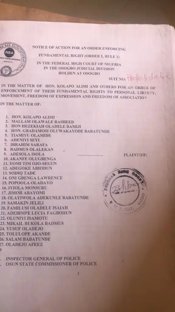 Osun Govt Media Aides Sue IGP