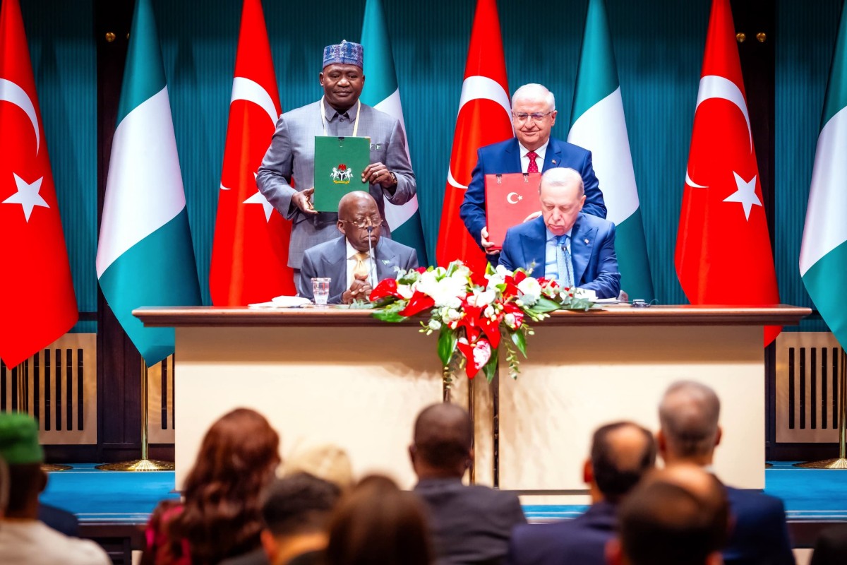 Nigerian and Turkish officials showcase agreements signed in presence of President Bola Tinubu and Turkish President Recep Tayyip Erdoğan