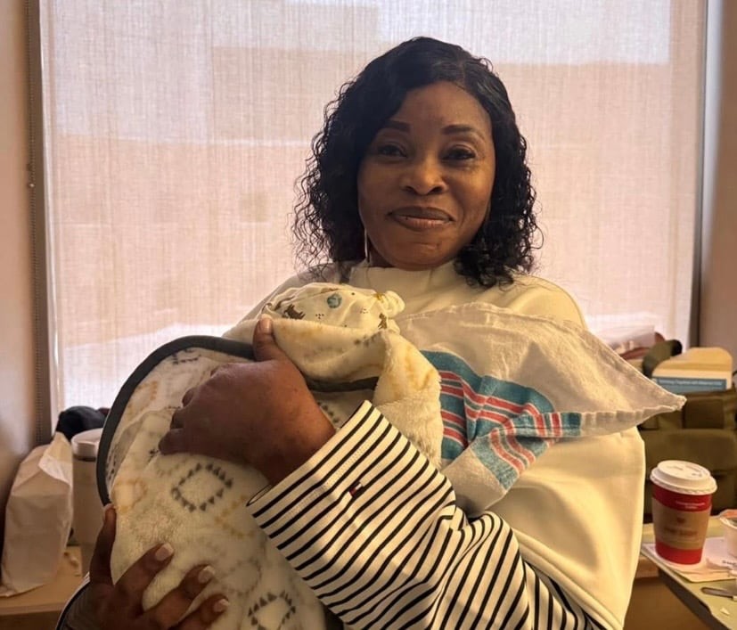 Tope Alabi Welcomes Grandchild