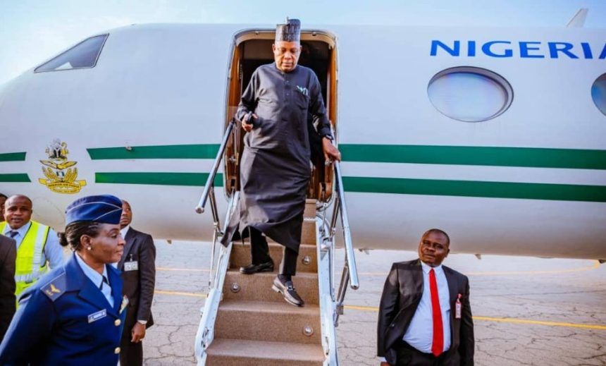 Nigeria Strengthens Global Presence, Shettima Returns from Davos