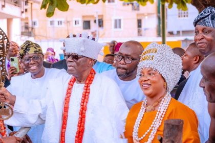 ‎Kafilat Ogbara Installed as Yeye Sewa of Lagos