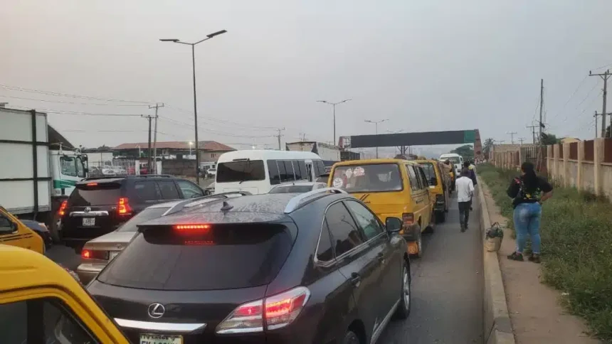 Otedola Bridge Accident Brings Lagos Inbound Traffic to Standstill