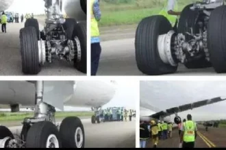 Qatar Airways Plane Lands In Lagos