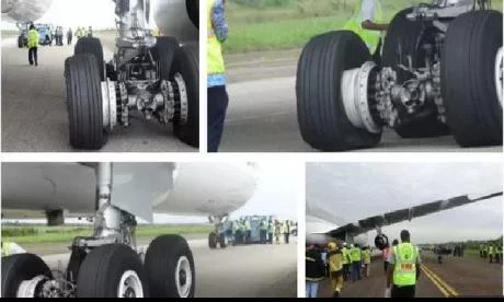 Qatar Airways Plane Lands In Lagos
