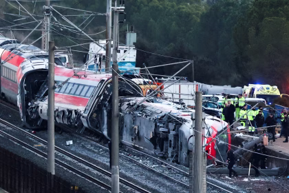 39 Killed in Deadly Train Collision in Southern Spain
