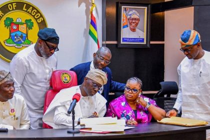 ‎Sanwo-Olu Signs N4.4 Trillion Lagos 2026 Budget into Law