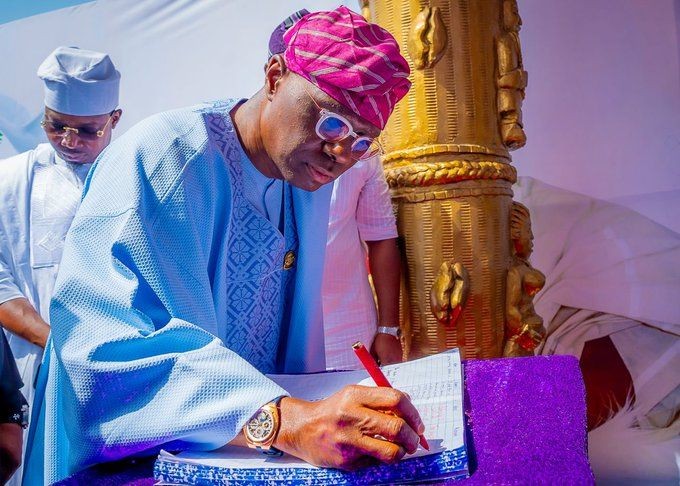 Sanwo-Olu Mourns Business Mogul, Olori Omo Oba of Lagos, Adekunle Ojora