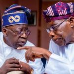 President Bola Tinubu and former President Olusegun Obasanjo (Credit: Presidency)