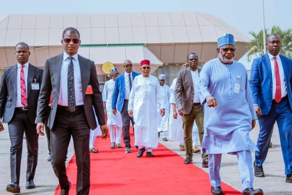 Shettima Represents Tinubu at Guinea Inauguration, Davos Forum
