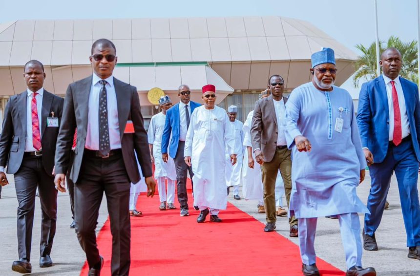 Shettima Represents Tinubu at Guinea Inauguration, Davos Forum