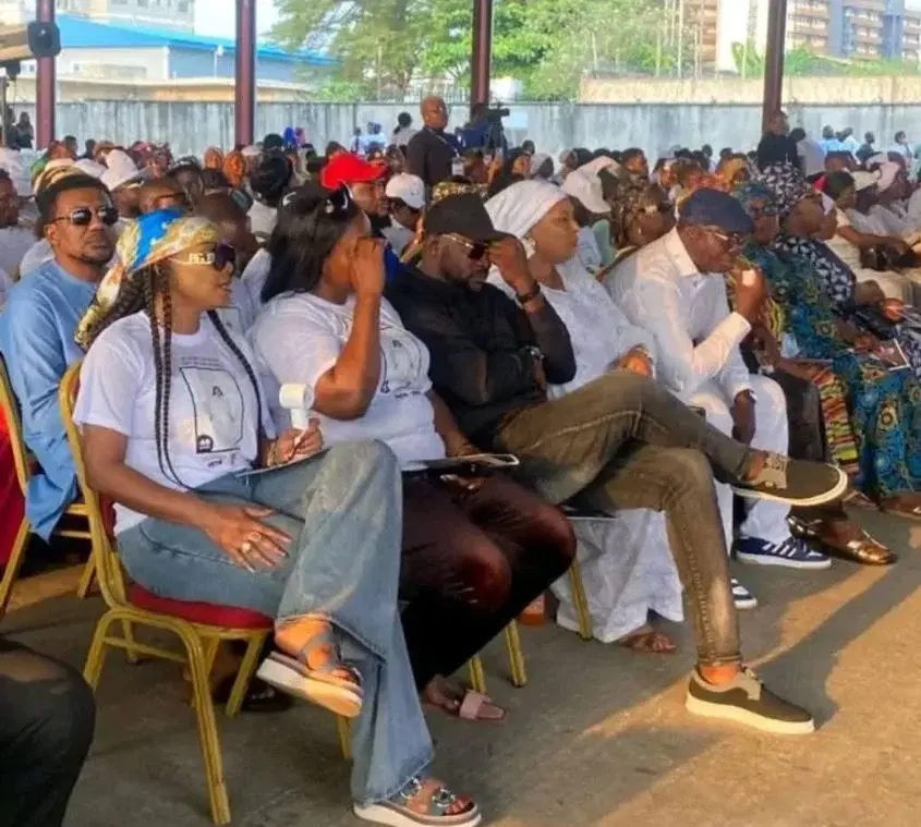 Nollywood Stars Honour Late Allwell Ademola at Memorial Service