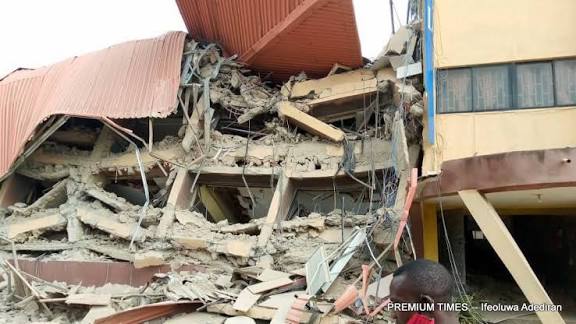 Tension in Ikorodu as Public School Building Collapse