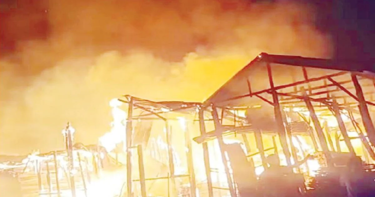 Gombe Mile 3 Fire Destroys Shops, Restaurants