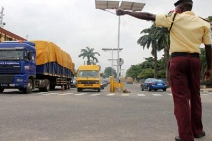 One Injured as Truck, Car Collide on Eko Bridge in Lagos