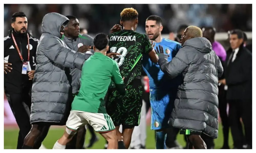 Chaos After Nigeria Beat Algeria