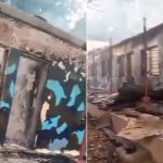 Fire Guts Police Mobile Force Armoury, Office In Benue