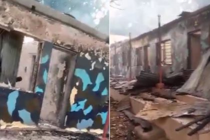 Fire Guts Police Mobile Force Armoury, Office In Benue