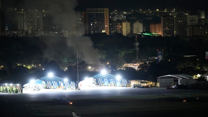 BREAKING: Caracas Hit by Explosions as Venezuela Accuses US of Aggression